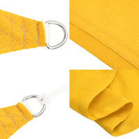voile dombrage permeable carre top collection jaune 6 | jardinna