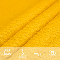 voile dombrage permeable carre top collection jaune 7 | jardinna