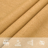 voile dombrage permeable carre top collection sable 8 | jardinna