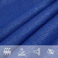 voile dombrage permeable rectangulaire top collection bleu 3 | jardinna