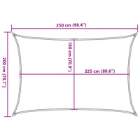 voile dombrage permeable rectangulaire top collection creme 3 | jardinna