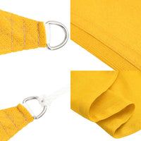voile dombrage permeable rectangulaire top collection jaune 6 | jardinna