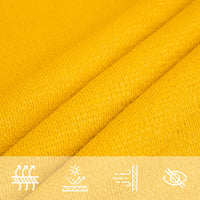 voile dombrage permeable rectangulaire top collection jaune 7 | jardinna
