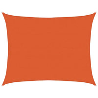 voile dombrage permeable rectangulaire top collection orange 2 | jardinna
