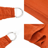 voile dombrage permeable rectangulaire top collection orange 7 | jardinna