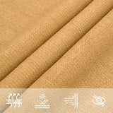 voile dombrage permeable rectangulaire top collection sable 8 | jardinna