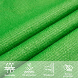 voile dombrage permeable rectangulaire top collection vert clair 10 | jardinna