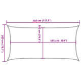 voile dombrage permeable rectangulaire top collection vert clair 9 | jardinna