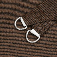 Voile D'ombrage 160 G/M² 3,5X3,5X4,9 M Pehd Marron