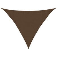 voile dombrage permeable triangulaire top collection marron 2 | jardinna