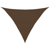 voile dombrage permeable triangulaire top collection marron 2 | jardinna