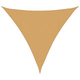 voile dombrage permeable triangulaire top collection sable 2 | jardinna