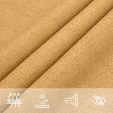 voile dombrage permeable triangulaire top collection sable 8 | jardinna