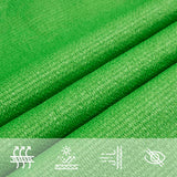 voile dombrage permeable triangulaire top collection vert clair 1 | jardinna